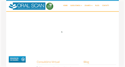 Desktop Screenshot of oralscan.com.br
