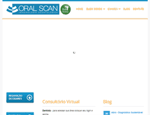 Tablet Screenshot of oralscan.com.br